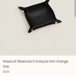 Hermes Mini Catch Tray